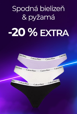 Spodná bielizeň & pyžamá -20 % EXTRA