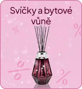 Svíčky a bytové vůně ve výprodeji