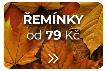 Řemínky od 39 Kč