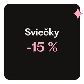Sviečky -15 %