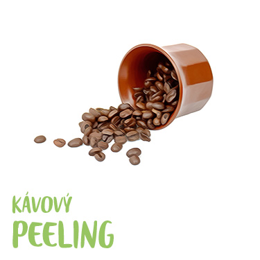 Kávový peeling