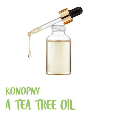 Konopný a Tea Tree Oil