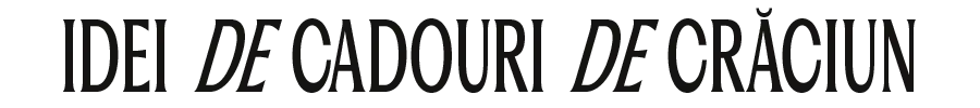 Idei de cadouri de Crăciun
