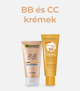 BB és CC krémek 