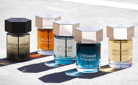 Die Parfümkollektion L'Homme der Marke Yves Saint Laurent