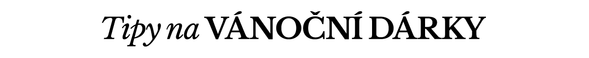 Tipy na vánoční dárky