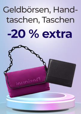 -20 % extra Peněženky, kabelky, tašky