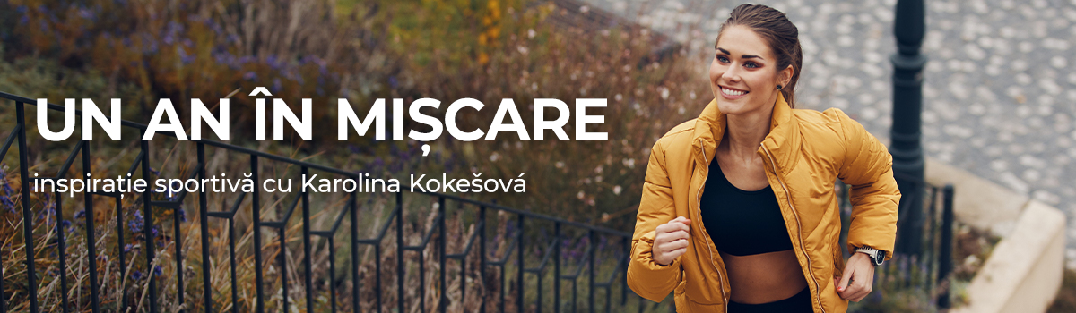 Un an în mișcare - inspirație sportivă cu Karolina Kokešová