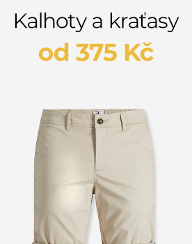 Kalhoty, džíny, kraťasy od 375 Kč