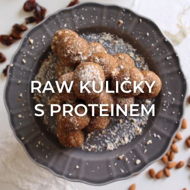 Recept na raw kuličky s proteinem 