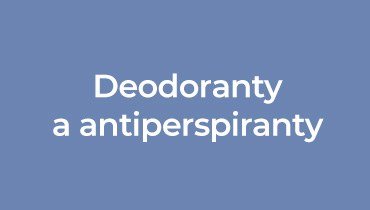 Deodoranty a antiperspiranty