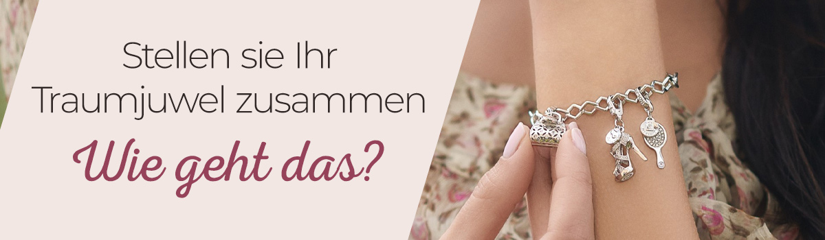 Stellen Sie Ihren Traumschmuck zusammen. Wie es geht?