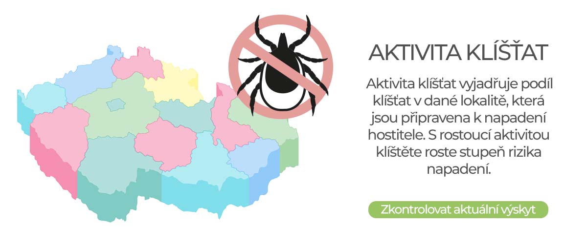 Aktivita klíšťat