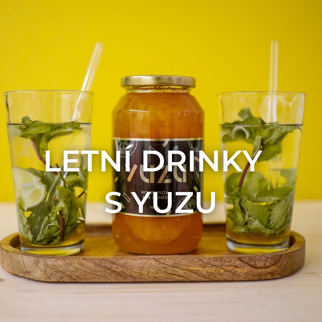 Letní drinky s yuzu