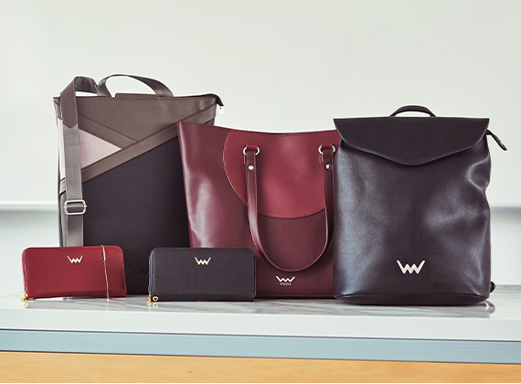 Elegantní batohy a peněženky Vuch