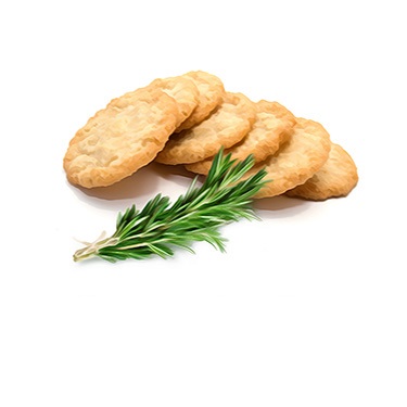 Slané rozmarínové sušienky