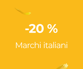 -20 % | Marchi italiani