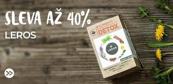 Čaje Leros - sleva až 40 %