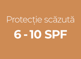Protecție scăzută: 6-10 SPF