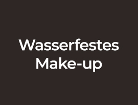 Wasserfestes Make-up
