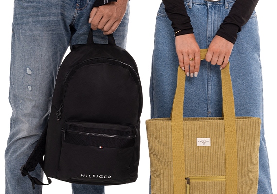 Tommy Hilfiger hátizsák és Roxy táska