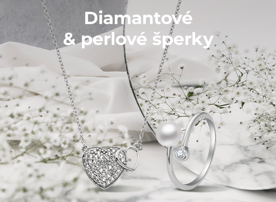 Diamantové & perlové šperky