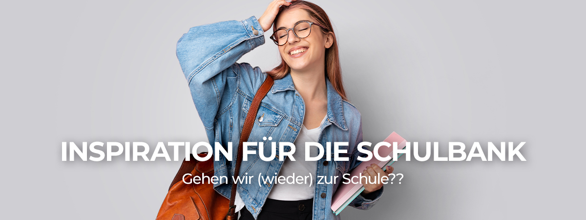 Inspiration für die Schulbank: Gehen wir (wieder) zur Schule?