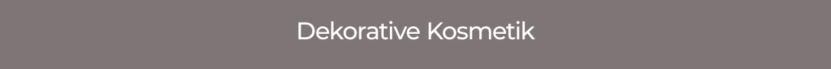 Dekorative Kosmetik