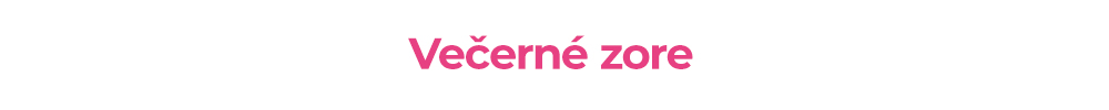 Večerné zore