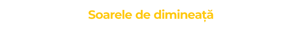 Soarele de dimineață