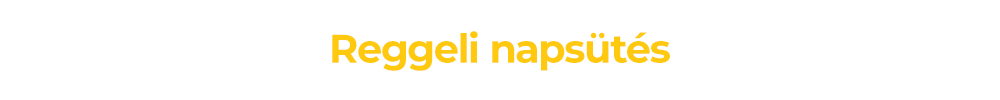 Reggeli napsütés