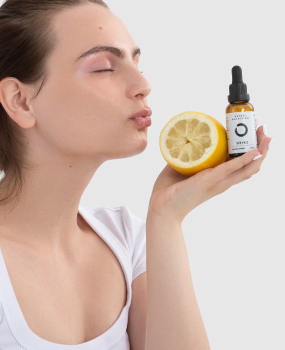 Modelka s Vitamínem D3 + K2 SATORI NUTRITION