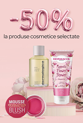 -50 % la produse cosmetice selectate