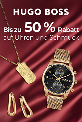 Bis zu 50 % Rabatt auf Uhren und Schmuck von Hugo Boss