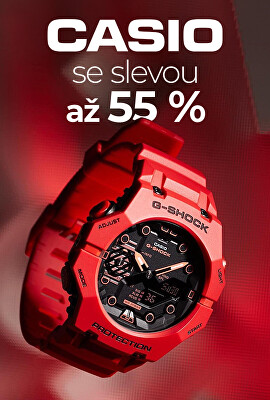 CASIO se slevou až 55 %