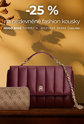 -25 na nezlevněné fashion kousky