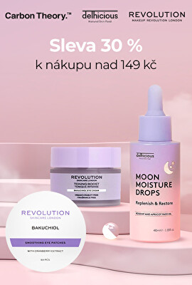 Revolution Skincare + Carbon Theory + Delhicious -30 % nad 149 Kč