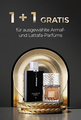 1+1 gratis für ausgewählte Armaf- und Lattafa-Parfüms