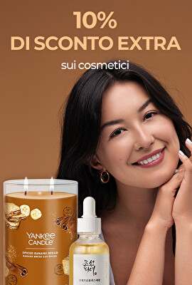 10% di sconto extra sui cosmetici