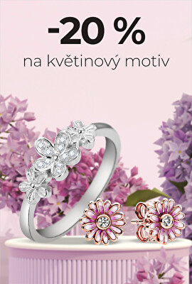 -20 % na šperky s květinovým motivem