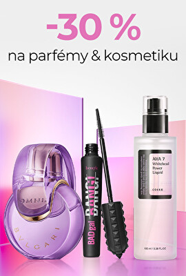 -30 % na parfémy a kosmetikou