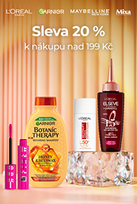 L'Oréal Paris, Garnier, Maybelline, Mixa -20 % nad 199 Kč