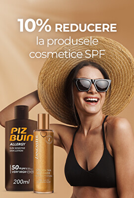 10% reducere la produsele cosmetice SPF