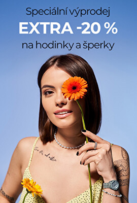 Speciální výprodej | Extra -20 % na hodinky & šperky