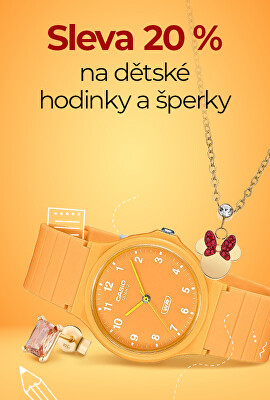 -20 % na dětské hodinky a šperky