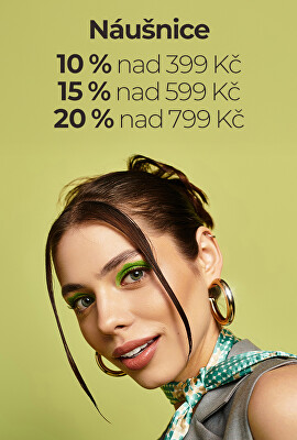 Náušnice | -10 % nad 399 Kč, 15 % nad 599 Kč, 20 % nad 799 Kč