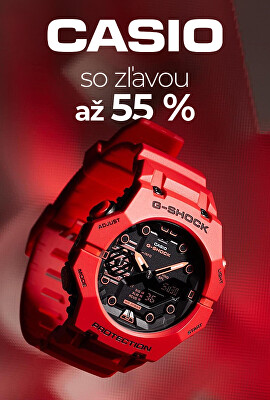 CASIO zľava až 55 %