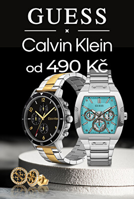 Hodinky & Šperky Calvin Klein a Guess od 490 Kč