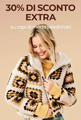 30% di sconto extra su capi di moda selezionati