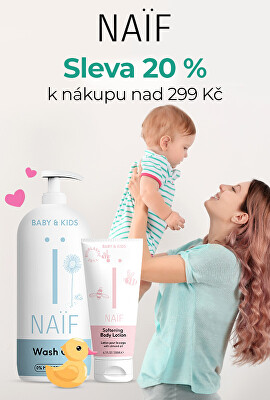 NAÏF - 20 % nad hodnotu 299 Kč